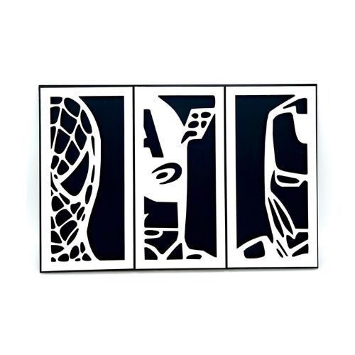 Trittico Marvel Silhouettes