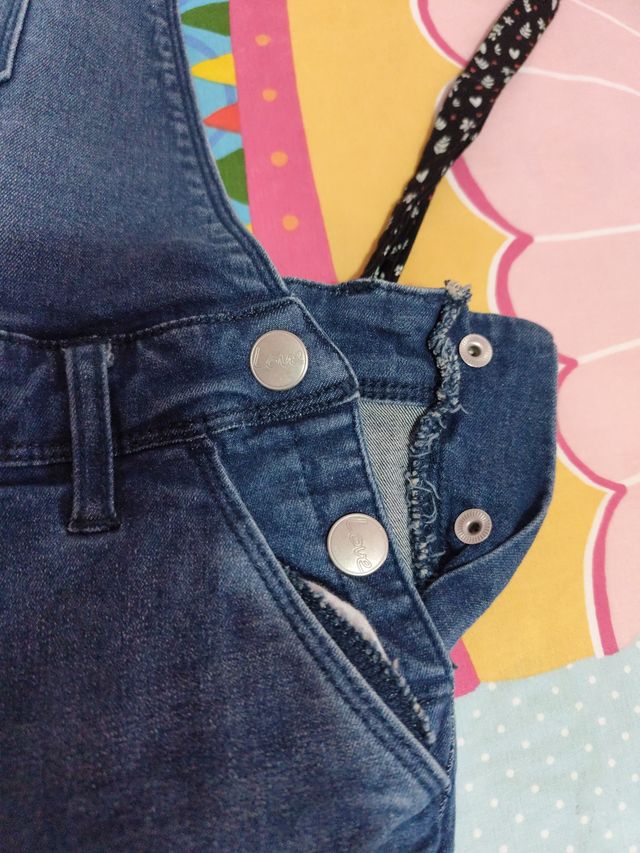 Peto vaquero niña 10 años