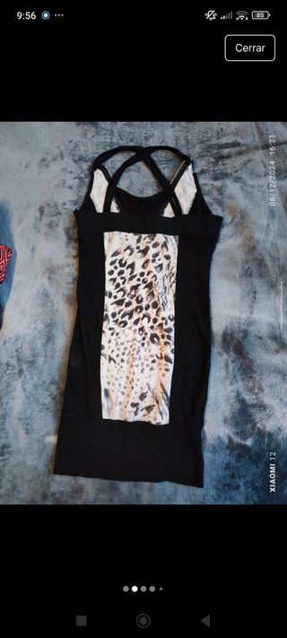 Top estampado animal print 2000