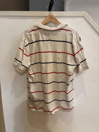 Polo Tommy Hilfiger Rayas Beige