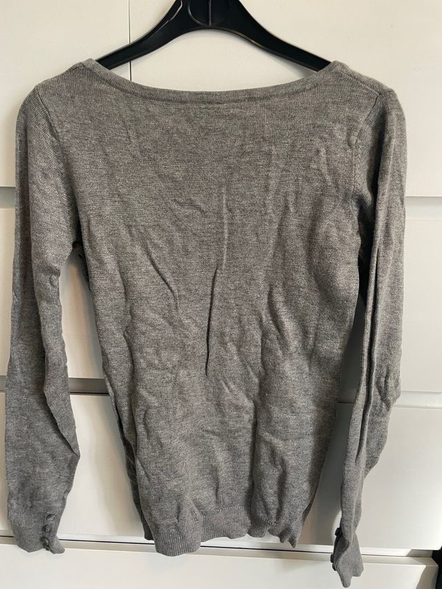 Jersey Pull&Bear gris talla S