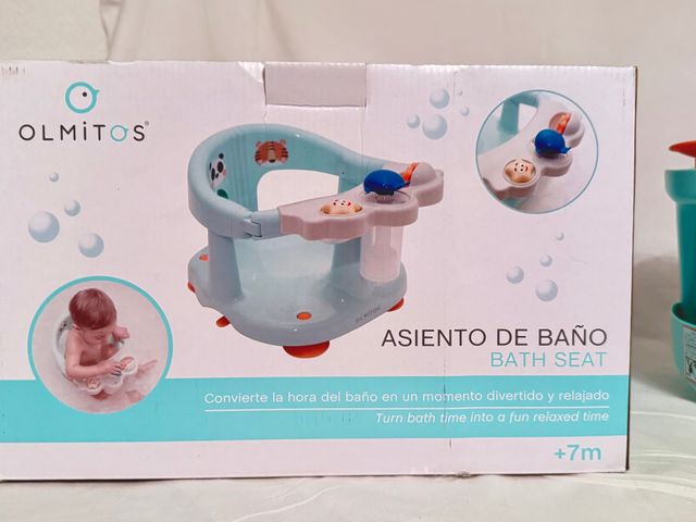 Asiento de Baño para bebé - Olmitos con Juguetes