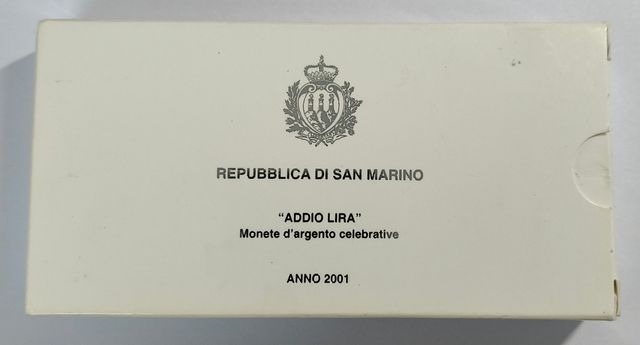 MONETE “ADDIO ALLA LIRA” - RSM