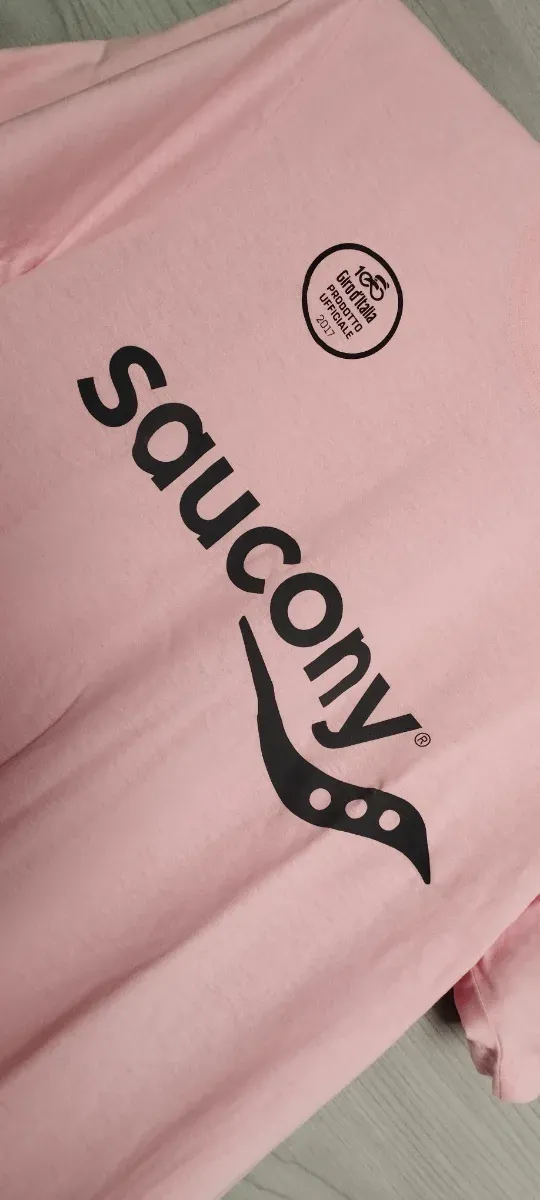 Maglietta Giro d'Italia rosa Saucony