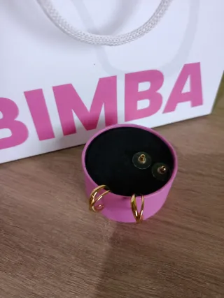 Pendientes Bimba y Lola Dorados