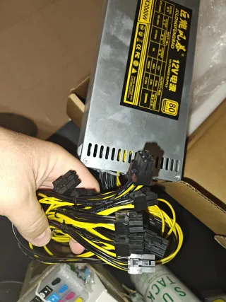 Fuente Alimentación Minería 2000W 80 Plus Platinum