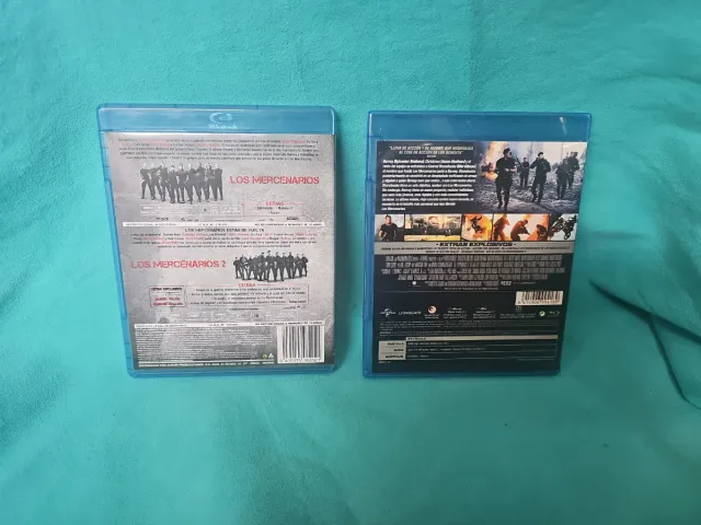 Los Mercenarios 1-2 y 3 Blu-ray