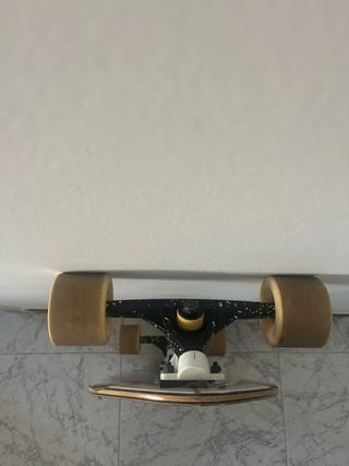 Longboard Oxelo Skateboard Negro