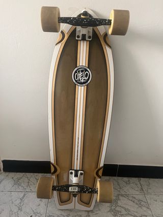 Longboard Oxelo Skateboard Negro