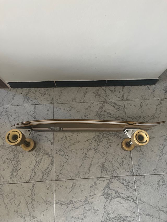 Longboard Oxelo Skateboard Negro