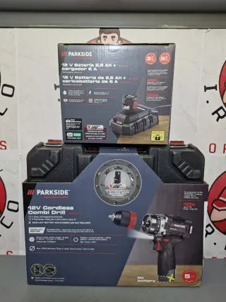 Taladro Percutor Parkside Performance 12V