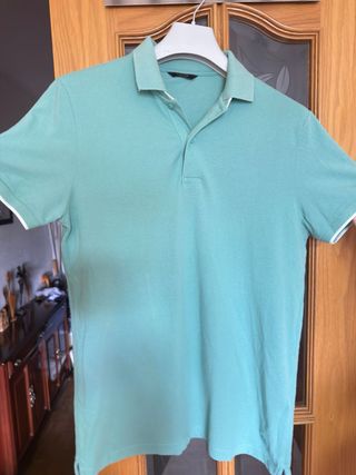 Polo Massimo Dutti verde