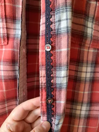 Camicia donna EDC a quadri stile country