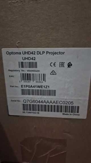Proiettore Optoma UHD42 4K HDR DLP