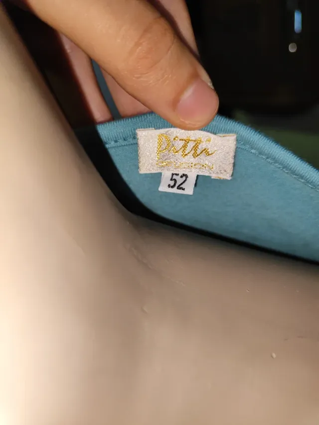 Camiseta Pitti azul estampada floral