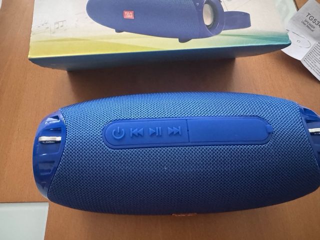 Altavoz Portátil Inalámbrico T&G TG534 Azul