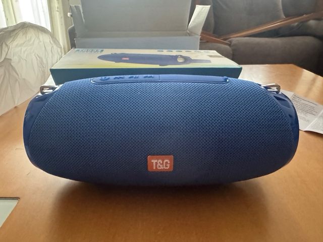 Altavoz Portátil Inalámbrico T&G TG534 Azul