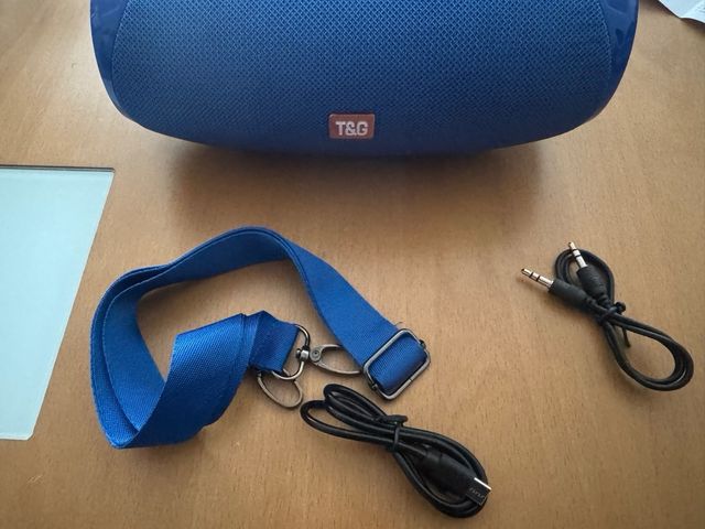 Altavoz Portátil Inalámbrico T&G TG534 Azul