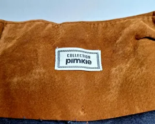 Pantalón corto efecto piel ante T.XS