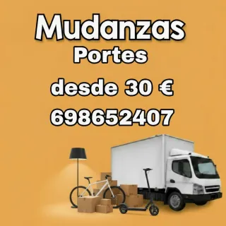Mudanzas y portes económicos 698652407 30€