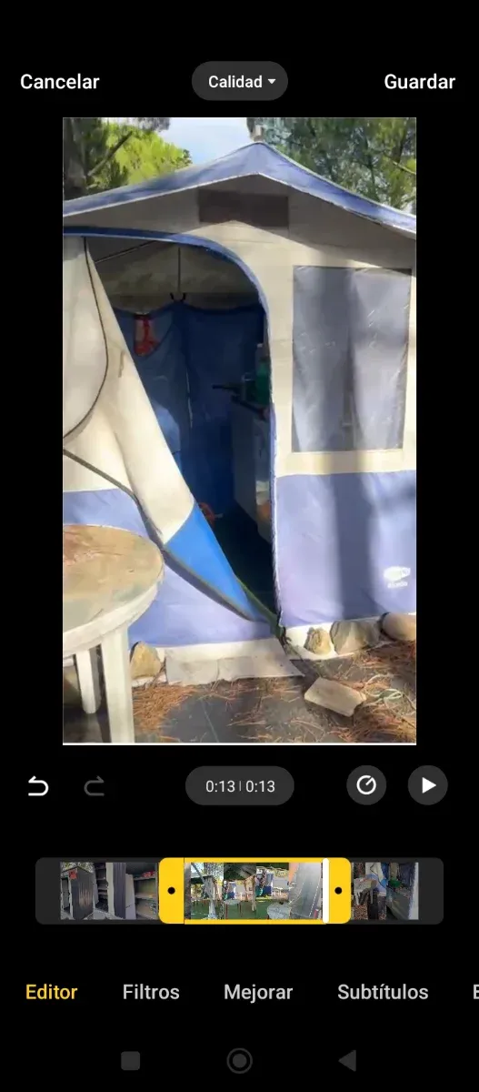 Tienda Cocina Camping, con muebles