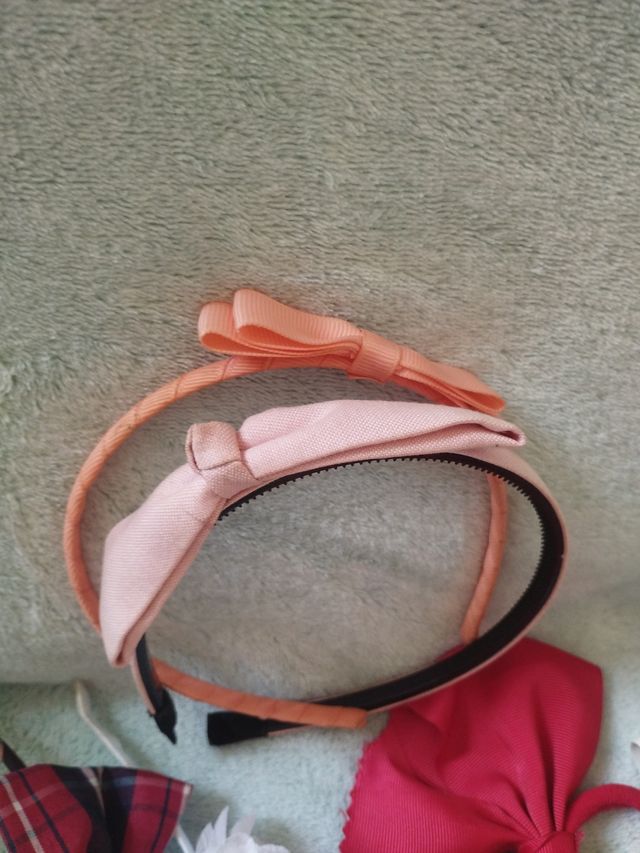 Lote accesorios pelo niña