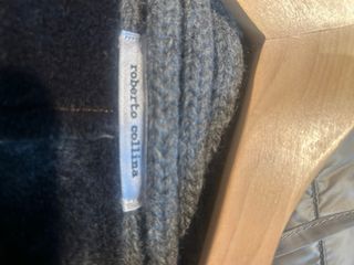 Chaqueta ante marrón y punto T.38