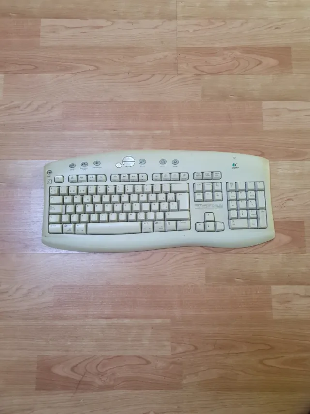 Teclado Inalámbrico Logitech Y-RH35 Beige