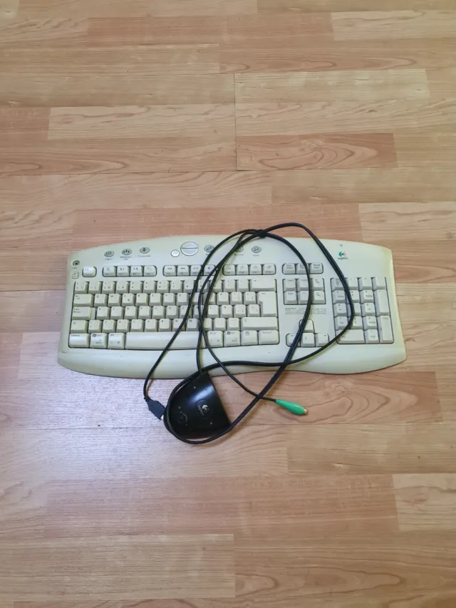 Teclado Inalámbrico Logitech Y-RH35 Beige