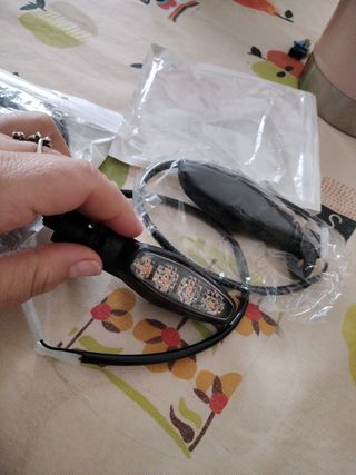 Luces de giro para moto trium