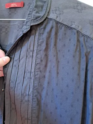 Camicina EDC grigia fantasia