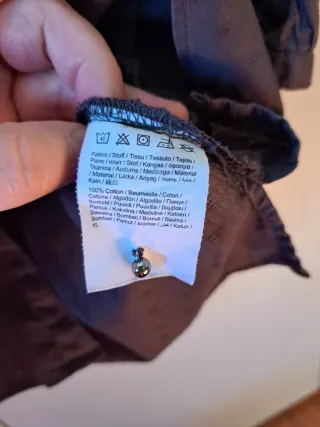 Camicina EDC grigia fantasia