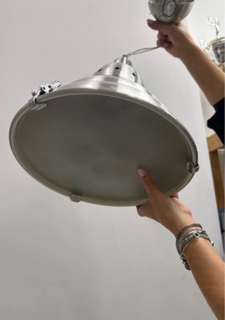 Set 6 lampadari in alluminio