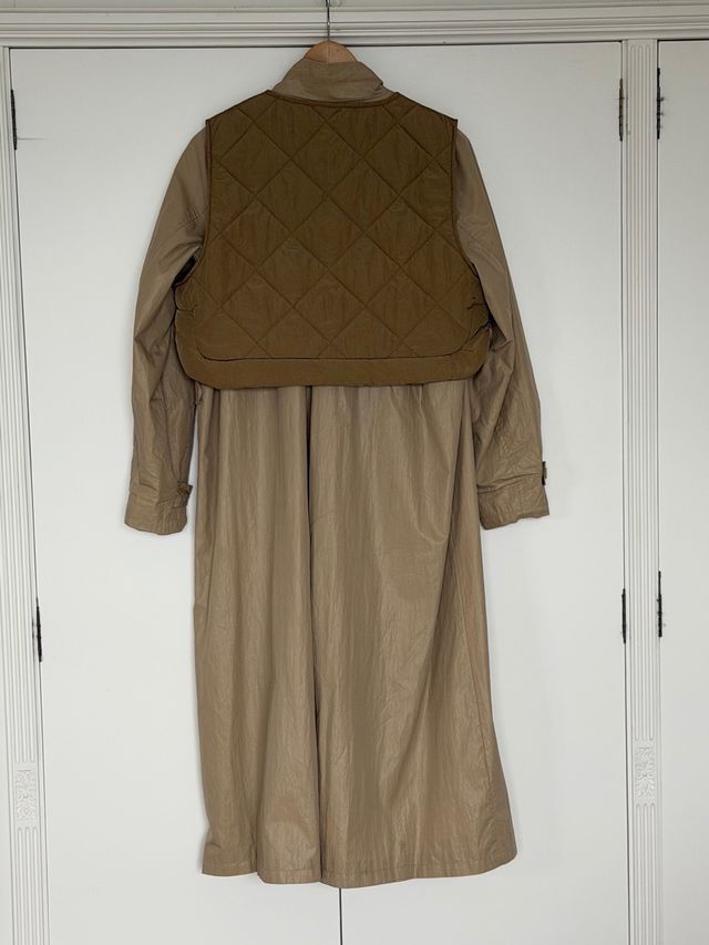 Gabardina Scalpers Camel Talla S