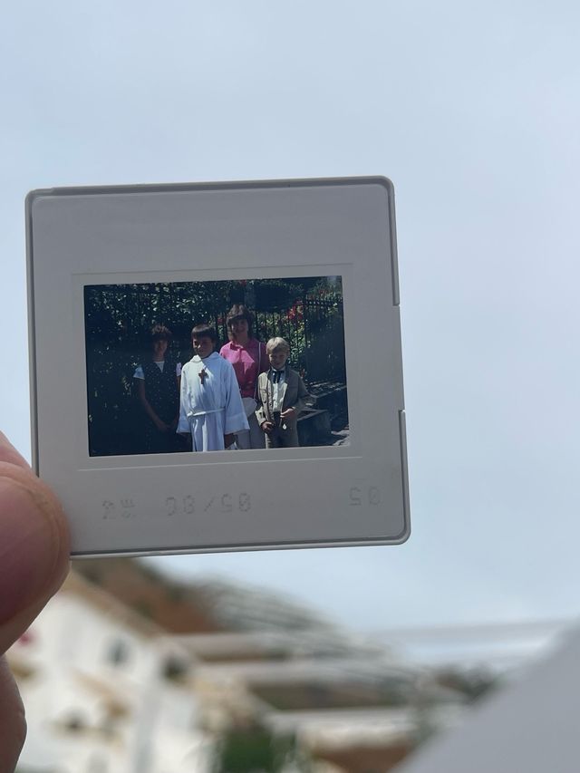 Lote Diapositivas más de 200 privadas en estuche