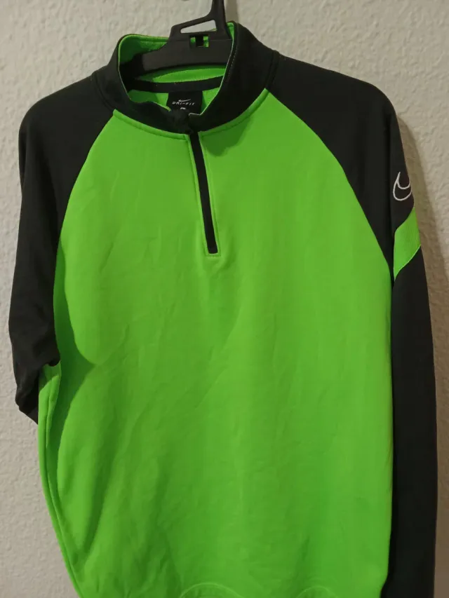 Camiseta Nike Dri-FIT Media Cremallera Talla S