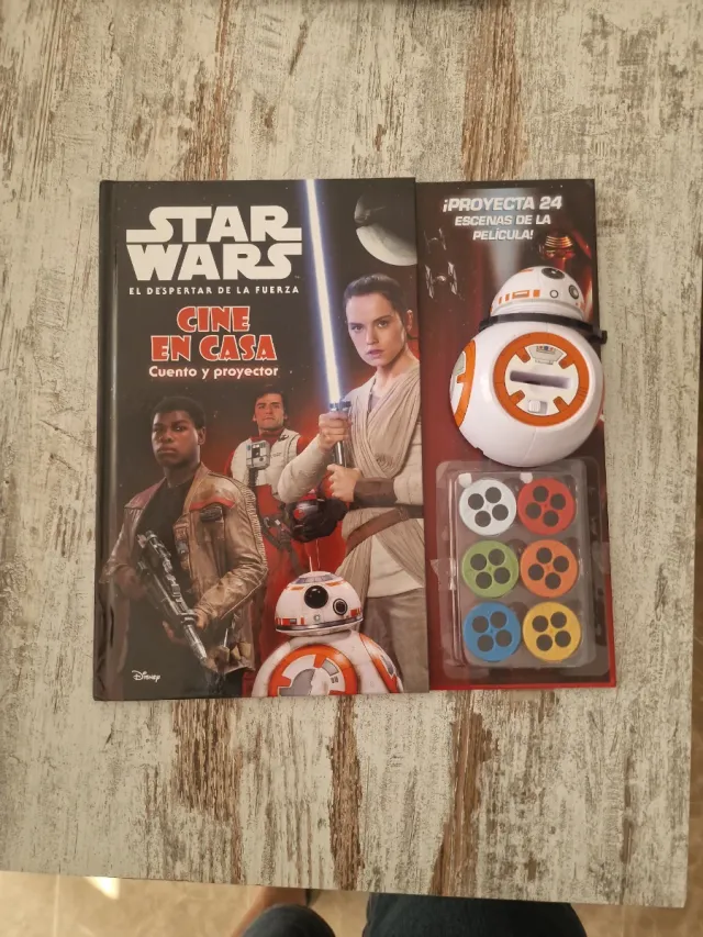 Star Wars. Cine en casa. Sable láser: Cuento y ...