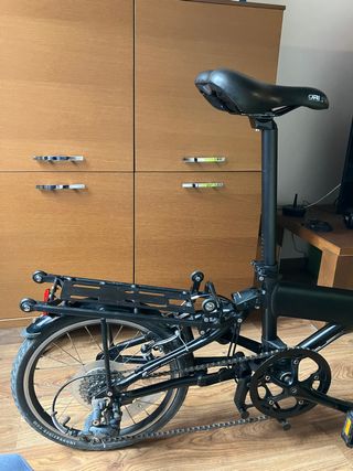 Bicicleta pieghevole Ori C6 nera opaca