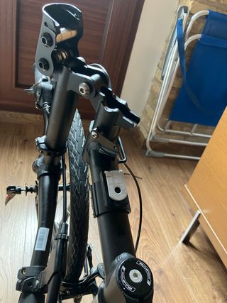 Bicicleta pieghevole Ori C6 nera opaca