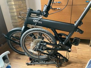 Bicicleta pieghevole Ori C6 nera opaca