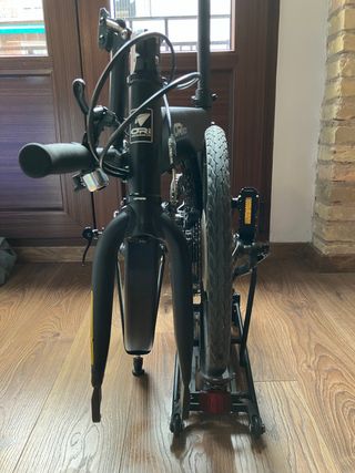 Bicicleta pieghevole Ori C6 nera opaca