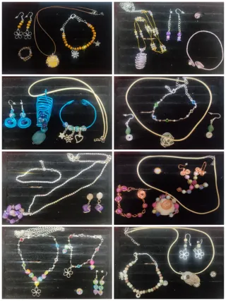 2°ud50%Conjuntos de bisutería hechos a mano, único