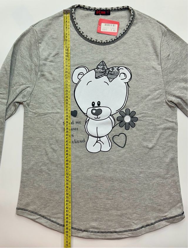 Pijama Mujer Afelpado Talla XL