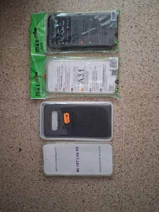 Custodie opache per Samsung A31 e Xiaomi Mi 10T Lite