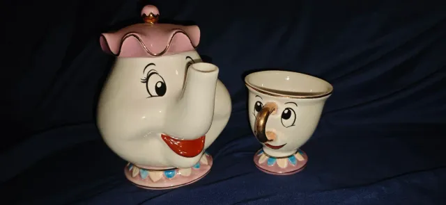 Taza y Tetera Disney Mrs. Potts Chip