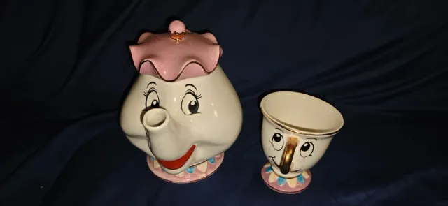 Taza y Tetera Disney Mrs. Potts Chip