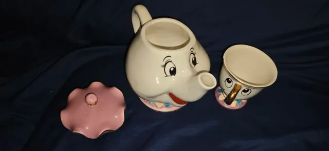 Taza y Tetera Disney Mrs. Potts Chip