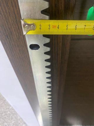 Cremallera para puerta corredera 1,70metros