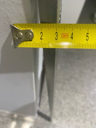 Cremallera para puerta corredera 1,70metros