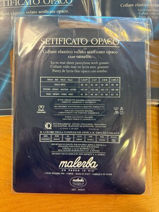 Set 14pz Collant Sahara 20den Malerba